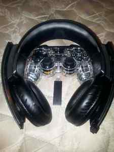 Playstastion controller & headset