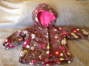 Please Mum Baby Girl Winter Jacket 9-12 months