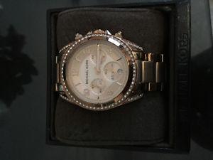 Rose gold Michael Kors watch