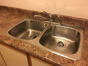 Stainless Double Bowl kitchen sink