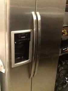 Stainless steel GE fridge