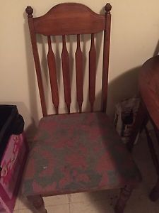 Table and 6 chairs