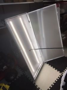 Troffer LED 2x4 Recessed Metalux
