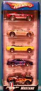 Wanted: 5 car set Mustang