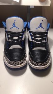 Wanted: Jordan 3 sport blue size 9.5