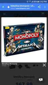 Wanted: WANTED Metallica Monopoly