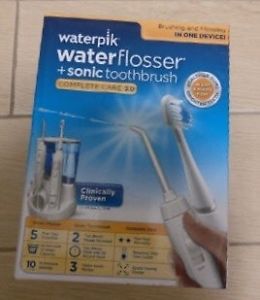 Waterpik water flosser + sonic toothbrush