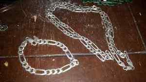 925 silver bracelet and chain