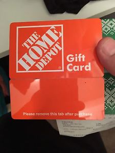 A $50 card for  card for $90 home depot card