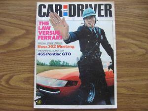 CAR AND DRIVER MAGAZINES, JANUARY , JUNE 