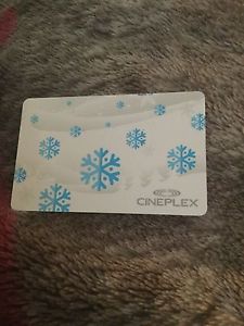 Cineplex gift card