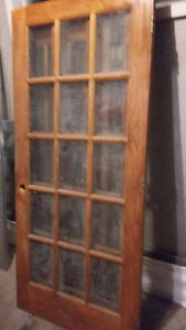 French doors solid pine