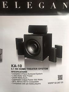 Home theatre system and projector 4K