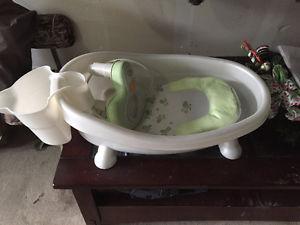 Infant bathing tub