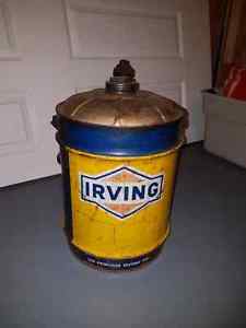 Man cave addition. Irving fuel can