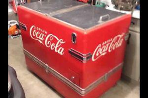 Old Coke cooler