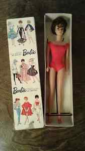 Original Barbie in box, Barbie closet and lots of oufits