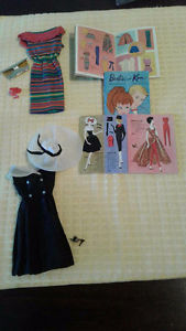  Original Barbie with clothes and closet