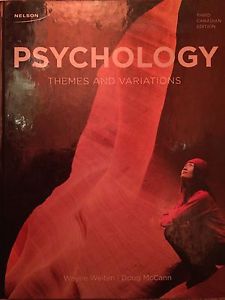 Psychology themes and variations