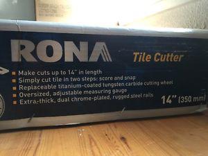 Rona 14" Tile Cutter