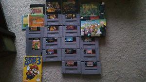SNES AND NES GAMES FOR SALE