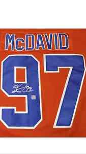 Signed Connor McDavid Jersey