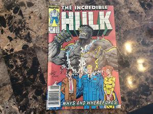 The Incredible Hulk No 346 comics book