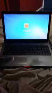 Windows 7 acer laptop with charger