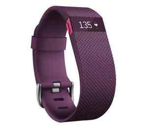 fitbit charge hr small in plum. $75 OBO