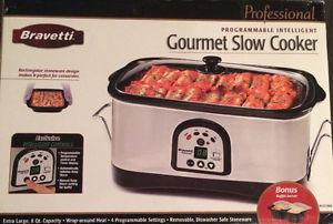 new bravetti gourmet slow cooker