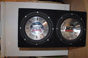 pG Phoenix Gold Amp + MtX Speaker box 10 inch