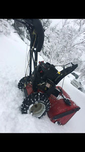 11.5 hp 27"cut craftsman snowblower