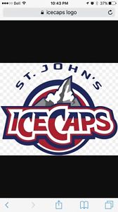 2 Icecaps tix for postponed 7:30 game today Jan 21