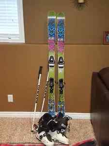3 sets of Ski Equipment
