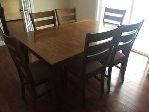 **Amazing All Wood Dining Room Set FOR SALE**