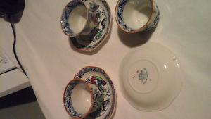 Antique cup and saucers