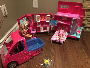 Barbie Camper & Accessories