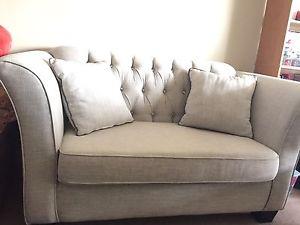 Beautiful and comfortable love seat