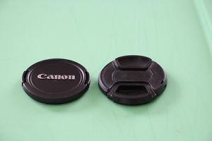 Canon Lens Covers - 58mm - in excellent condition.