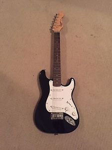 Fender Squier mini electric guitar & Amp
