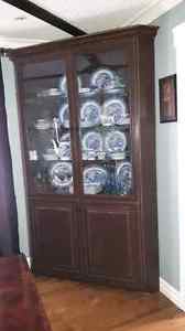 For sale corner cabinet and sideboard