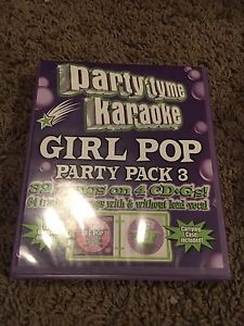 Girl Pop Karaoke CDs (4-pack)