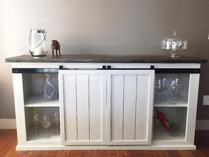 Handcrafted Display Hutch