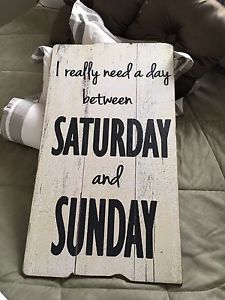 Large Home Decor Sign