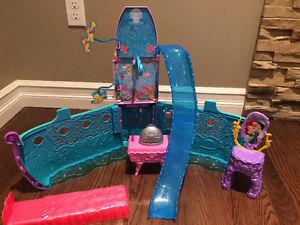 Little Mermaid Toy Boat