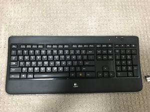 Logitech K800 wireless back-lit keyboard