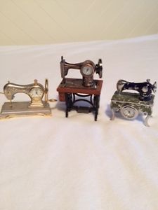 Mini Sewing Machine clocks