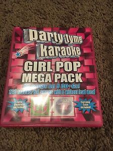 Party Tyme Girl Pop Karaoke CDs (8 pack)