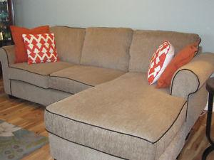 Sectional Chesterfield and Chair