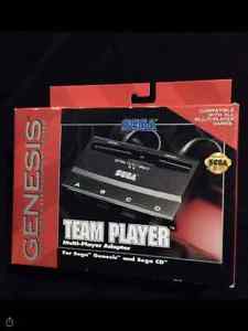 Sega Genesis/CD Team Player in New condition !!